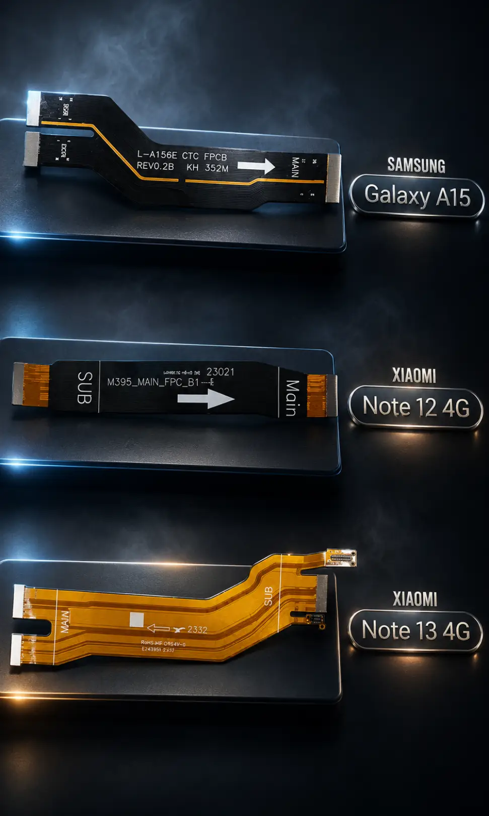 Cabos flex variados